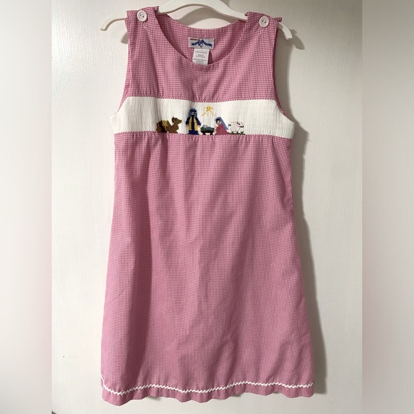 Other - Silly Goose Hand Smocked Girls Nativity Dress